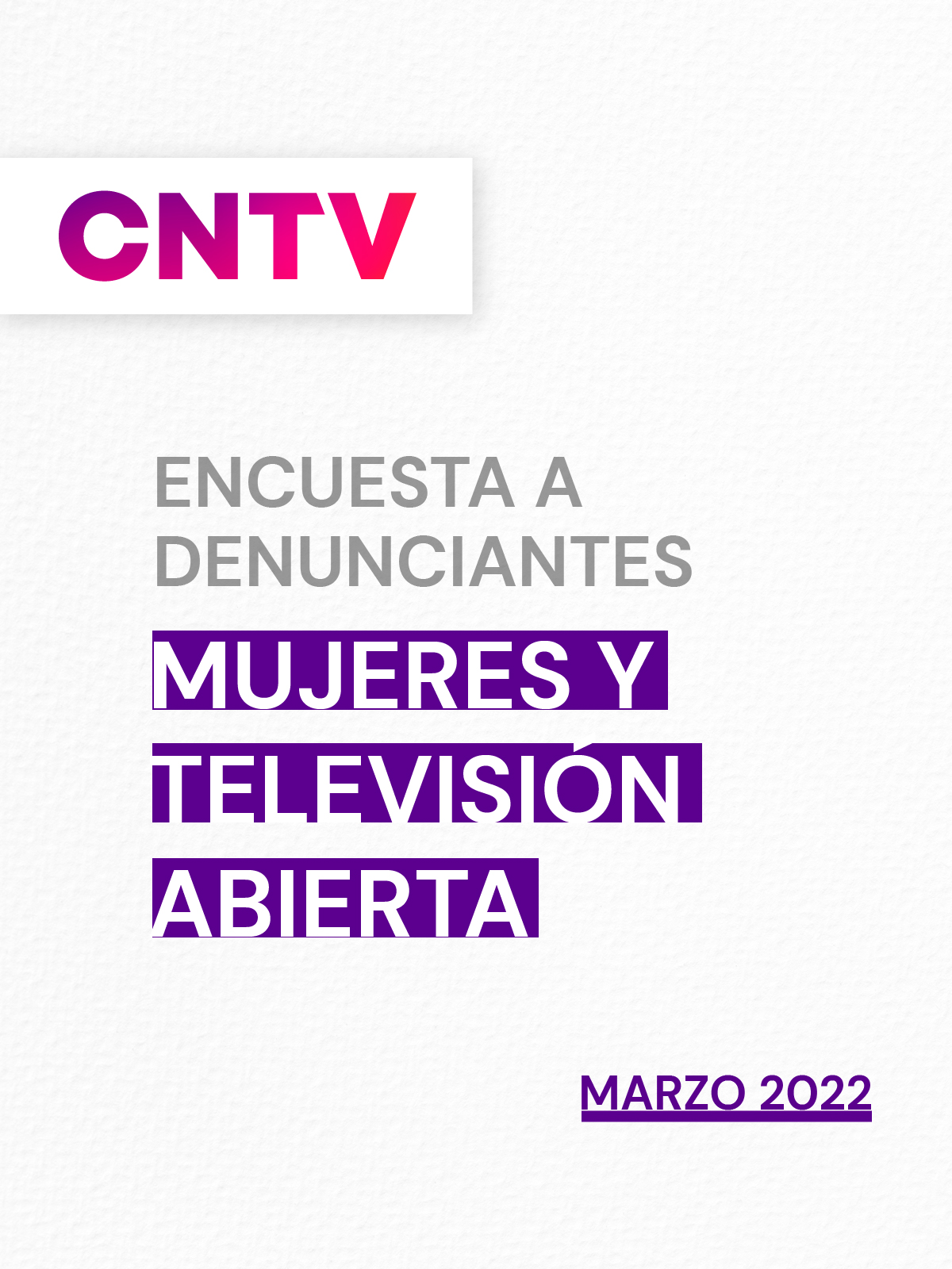 mujeres y tv