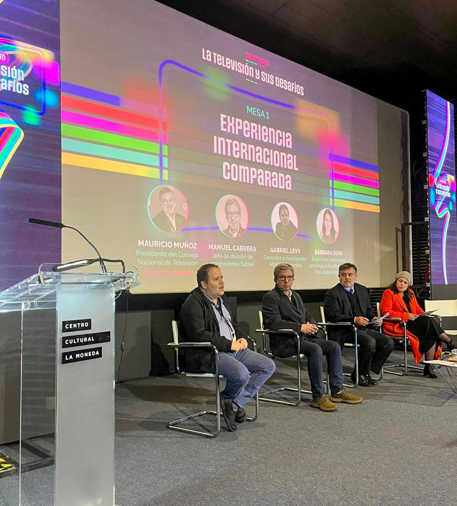 Seminario la Televisión y sus Desafíos:  Panel “Experiencia Internacional Comparada” analiza los retos de la TV en la era digital